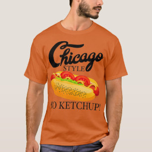 Chicago Style Hot Dog Sommer 4. Juli kein Geschenk T-Shirt