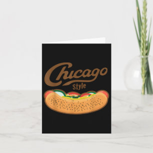 Chicago Style Hot Dog Summer Karte