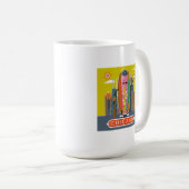 Chicago-Style Hotdog Kaffeetasse (VorderseiteRechts)