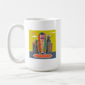 Chicago-Style Hotdog Kaffeetasse (Links)