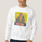 Chicago-Style Hotdog Sweatshirt (Vorderseite)
