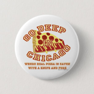Chicago Style Pizza Button