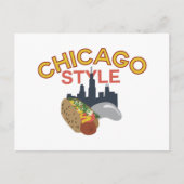 Chicago Style Postkarte (Vorderseite)