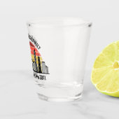 Chicago Sunset Customized Family Trip Schnapsglas (Rechts)