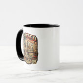 Chicago-Super-Grafik Tasse (Vorderseite Links)
