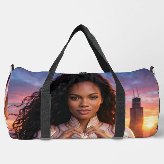 CHICAGO - SUPER WOMAN DUFFLE BAG (Vorderseite)