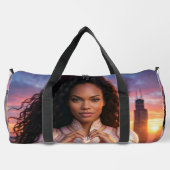 CHICAGO - SUPER WOMAN DUFFLE BAG (Rückseite)