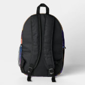CHICAGO - SUPERHELD BEDRUCKTER RUCKSACK (Rückseite)