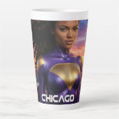CHICAGO - SUPERHELD MILCHTASSE (Vorderseite)
