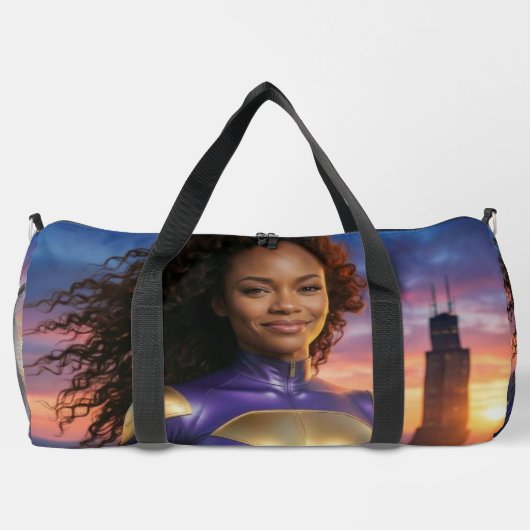 CHICAGO - SUPERHERO DUFFLE BAG (Rückseite)