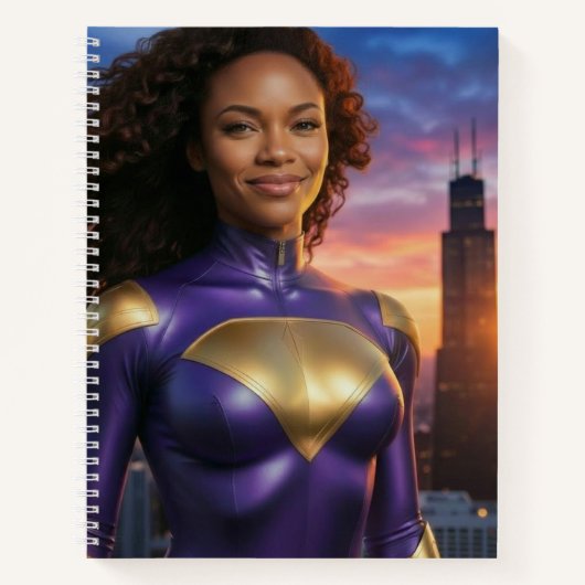 CHICAGO - SUPERWOMAN NOTIZBLOCK (Vorderseite)