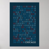 Chicago Syllabic Poster (Vorne)