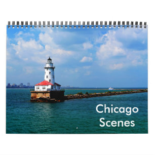 Chicago-Szenen-Kalender Kalender