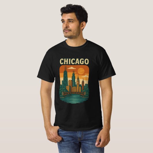 Chicago T-Shirt (Vorne ganz)