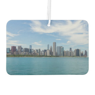 Chicago Tages Stadtansicht Autolufterfrischer