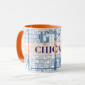 CHICAGO Tasse Geschenk (Vorderseite Links)