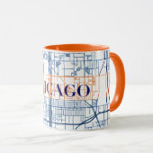 CHICAGO Tasse Geschenk (VorderseiteRechts)