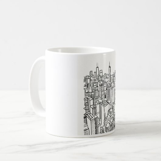 Chicago-Tasse Kaffeetasse (Vorderseite Links)