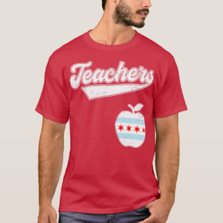 Chicago Teachers Fund Our Future Red for Ed T-Shirt