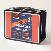 Chicago Team Design Metal Lunchbox (Vorderseite)