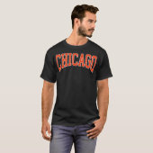 Chicago Text T-Shirt (Vorne ganz)