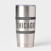 Chicago Thermobecher (Rückseite)