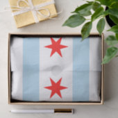 Chicago tissue paper, Chicago Flag tissue paper Seidenpapier (Geschenk)