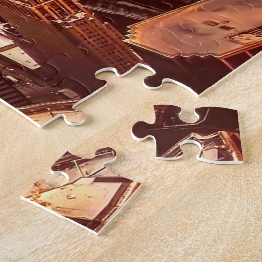 Chicago Town Michigan. Puzzle (Seite)