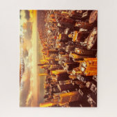 Chicago Town Michigan. Weihnachtsgrüße Puzzle (Vertikal)