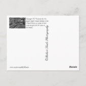 Chicago Train Postkarte (Rückseite)