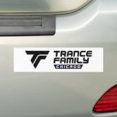 Chicago-Trance-Familien-Autoaufkleberschwarzlogo Autoaufkleber (Auf Auto)