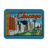 Chicago Travel Magnet (Horizontal)