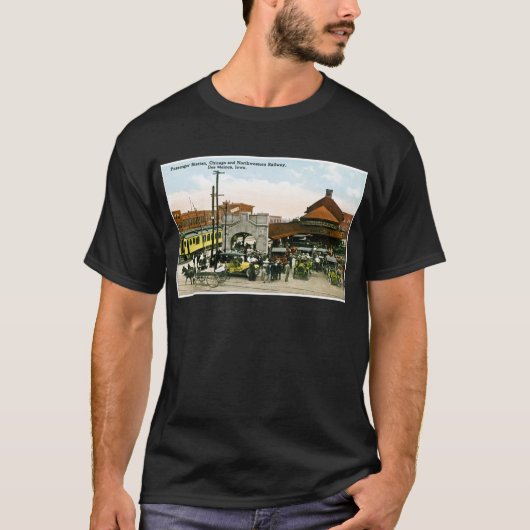 Chicago u. nordwestliche Eisenbahn, Des Moines, T-Shirt (Vorderseite)