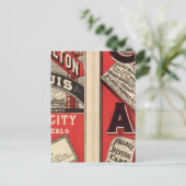 Chicago und Alton Eisenbahn Postkarte (Stehend Vorderseite)