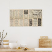 Chicago und Alton Railroad 3 Poster (Küche)