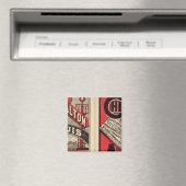 Chicago und Alton Railroad Magnet (In Situ (Geschirrspüler))