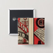 Chicago und Alton Railway Button (Vorne & Hinten)