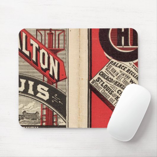 Chicago und Alton Railway Mousepad (Mit Mouse)
