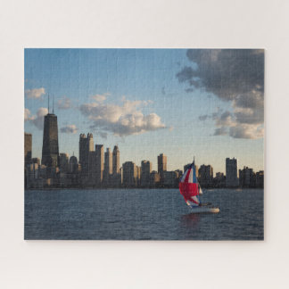 Chicago und Lake Michigan Jigsaw Puzzle