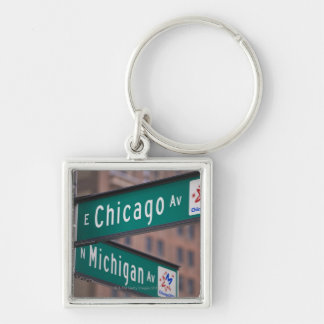 Chicago- und Michigan-Alleen-Wegweiser, Chicago, Schlüsselanhänger