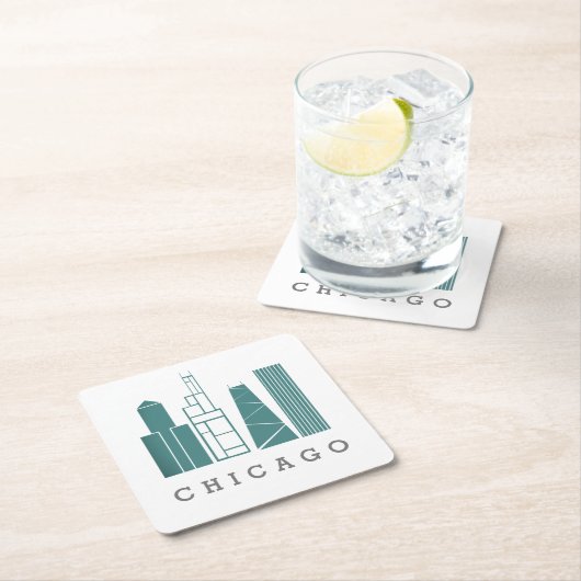 Chicago Untersetzer (Vor Ort)