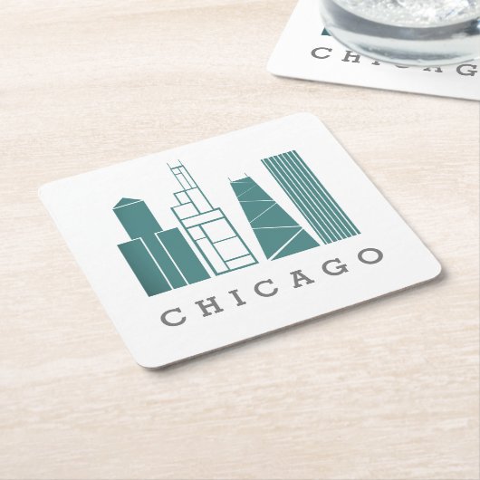 Chicago Untersetzer (angewinkelt)