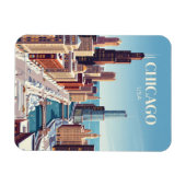 Chicago, USA Magnet (Horizontal)