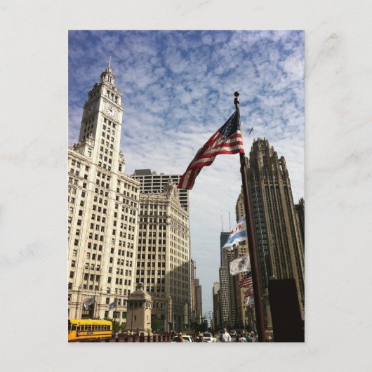 Chicago, USA Postkarte (Vorderseite)