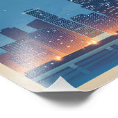 Chicago USA Vintag Fotodruck (Ecke)