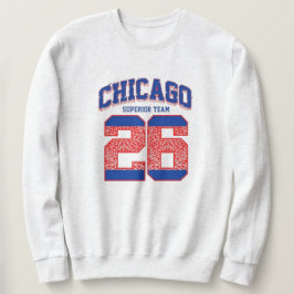Chicago varsity letter athletic  sweatshirt