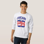 Chicago varsity letter athletic sweatshirt (Vorne ganz)