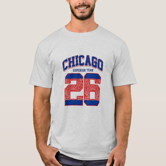 Chicago varsity letter athletic  T-Shirt (Vorderseite)
