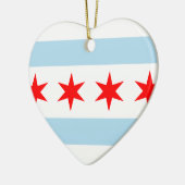Chicago, Vereinigte Staaten Keramik Ornament (Links)