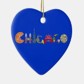 Chicago-Verzierung Keramikornament (Rechts)